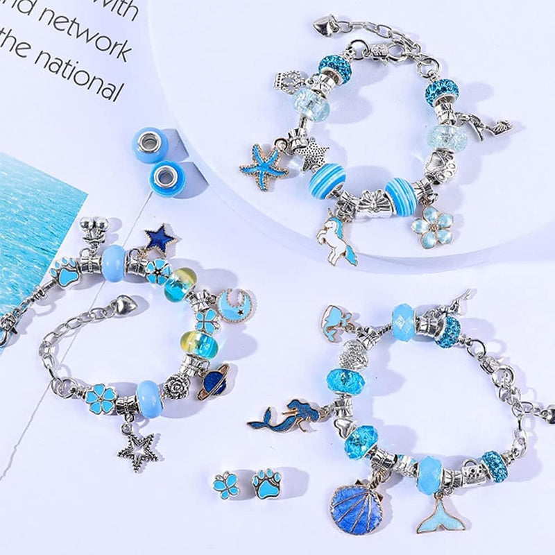DIY handgemaakte kralenarmbandset voor kinderen