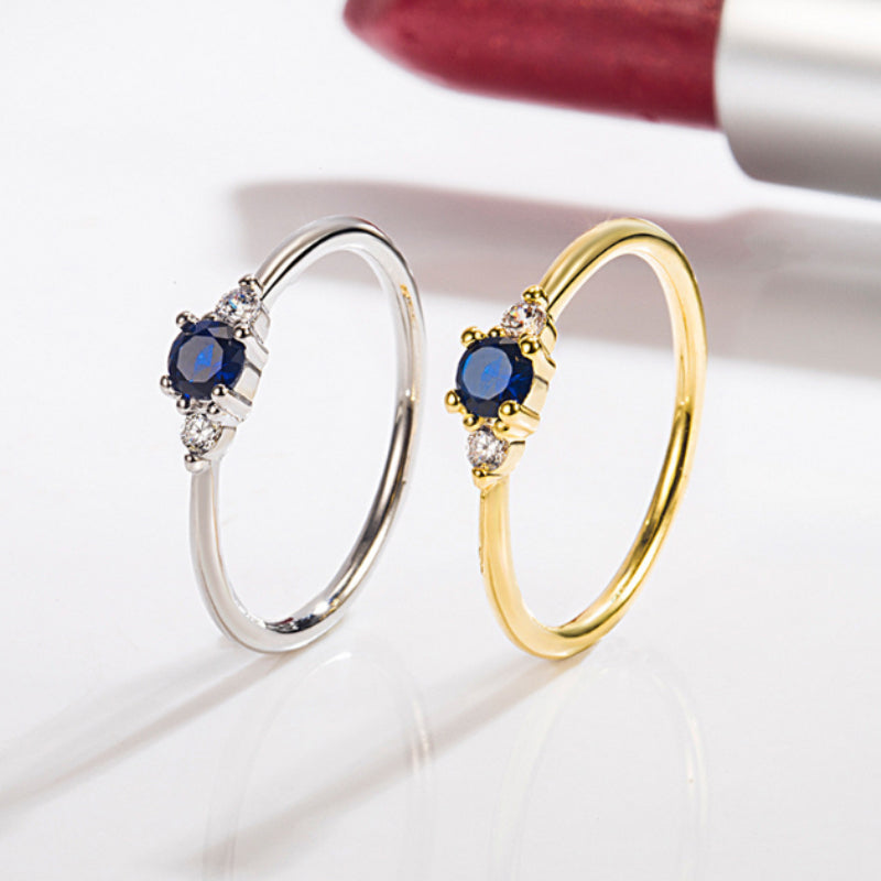 Art Deco Geboortesteen Ring