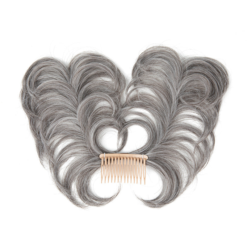 Moeiteloze elegantie zijkam met clip in haarknotje