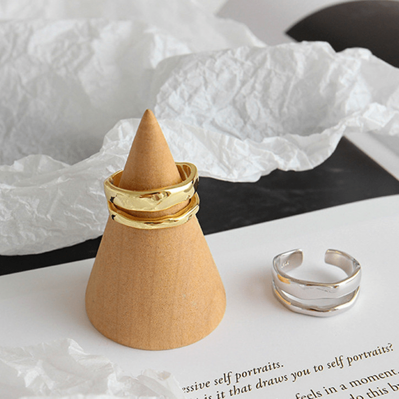 Dubbele rij geometrische verstelbare ring