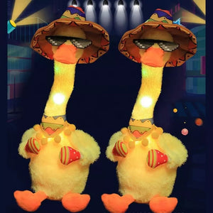 Dansende eend herhalend speelgoed