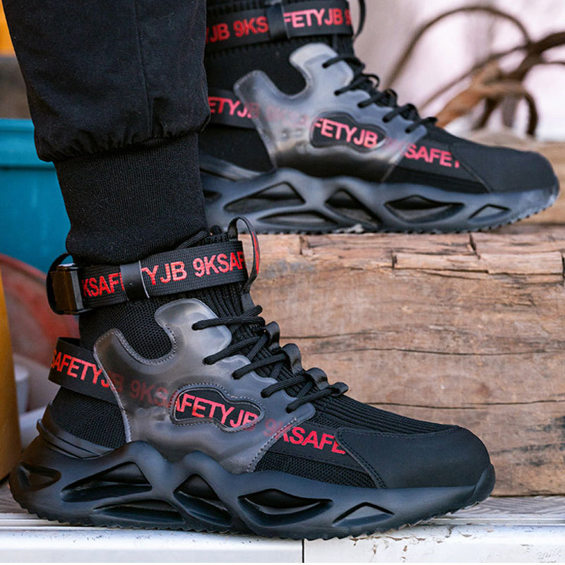 Werkschoenen met stalen neus
