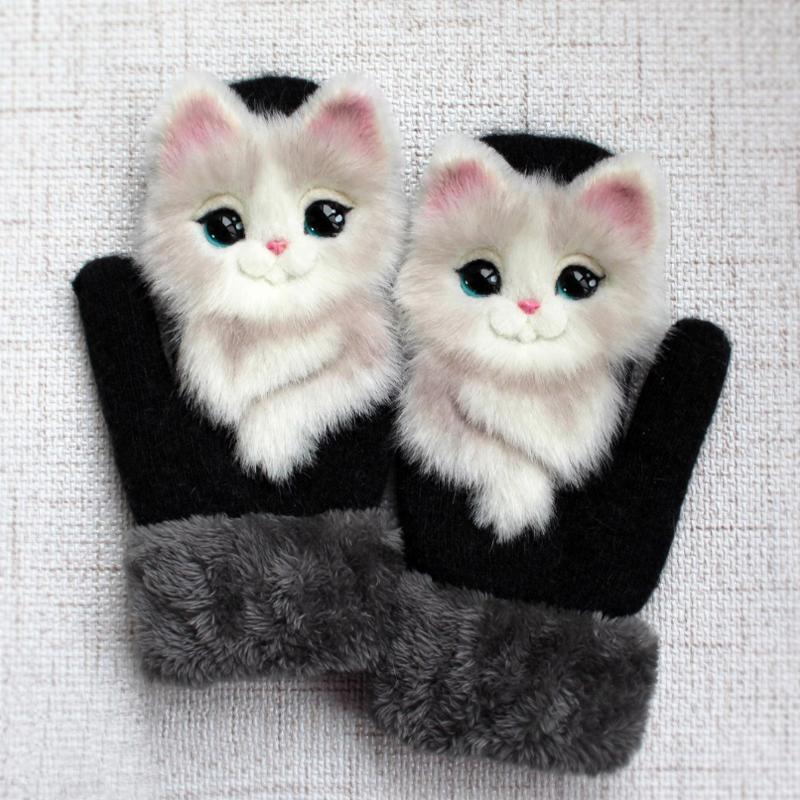 Leuke winterhandschoenen voor dieren