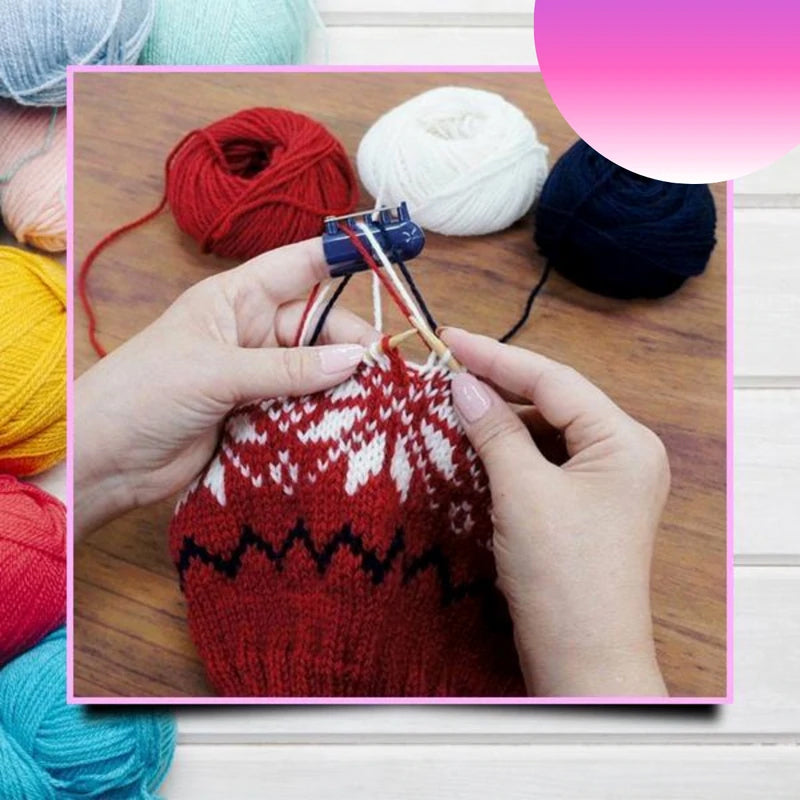 QuickStitch breien vingerhoed Garengids