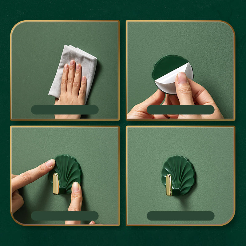 Lichte luxe schelpvormige haak