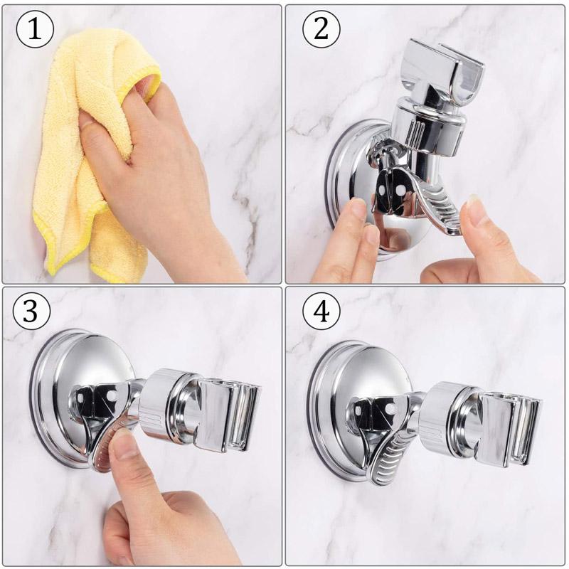 Afneembare handsfree douchekopbevestiging