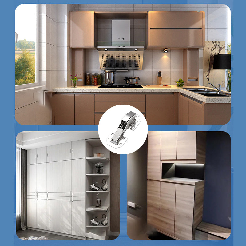 Gatvrij en sleufvrij scharnier