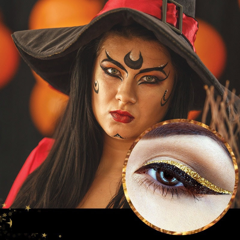 Herbruikbare eyeliner- en wimperstickers (4 paar)