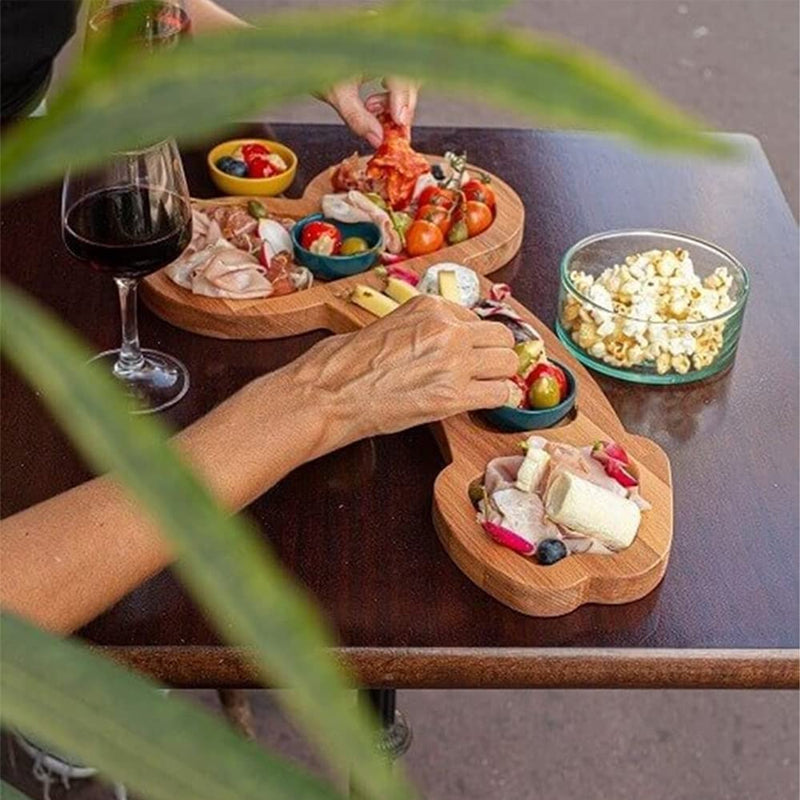 Grappig aperitiefbord