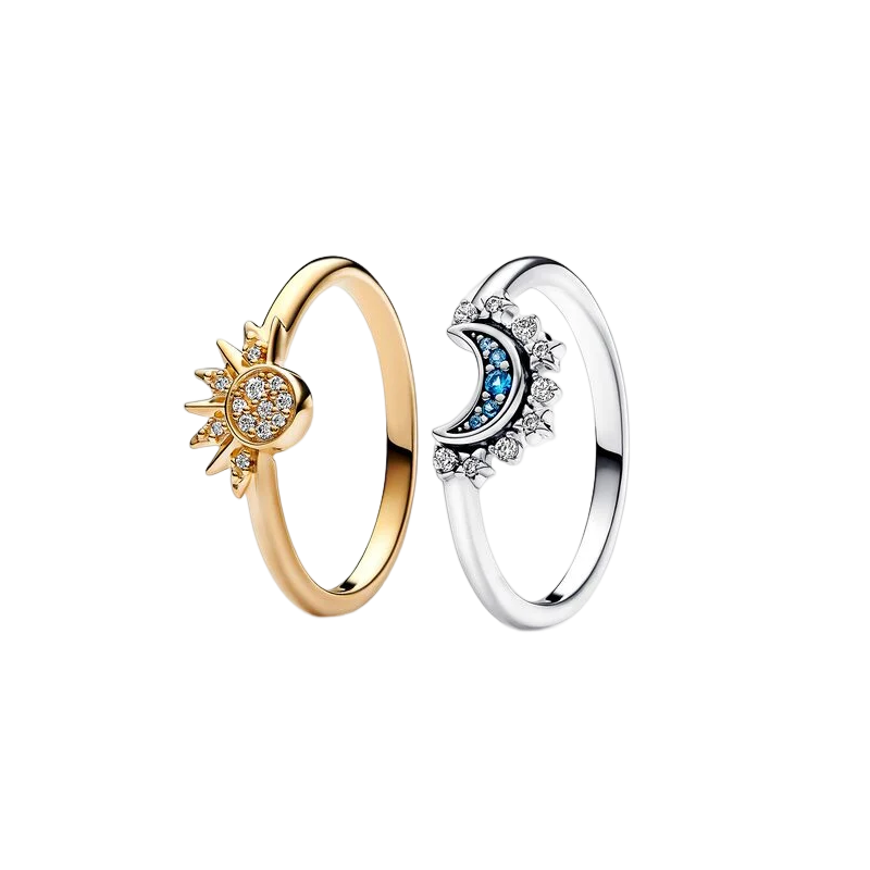 Hemelse zon & maan ring