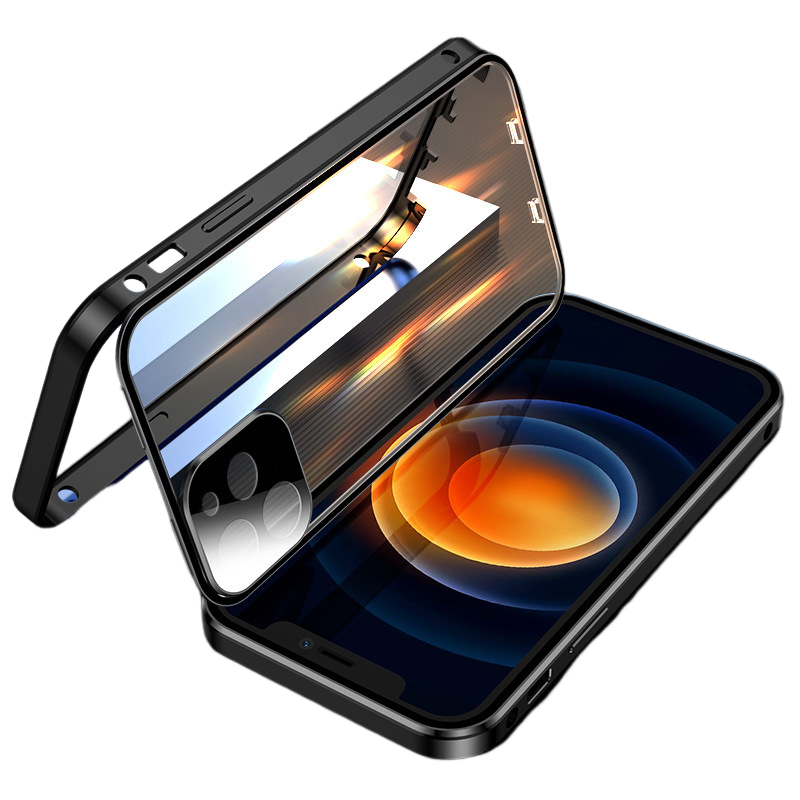 iPhone-hoesje met dubbelzijdige gesp