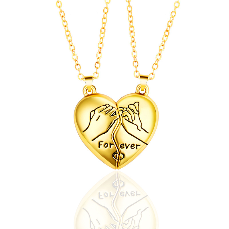 Side by Side Bijpassende Ketting met Magneet