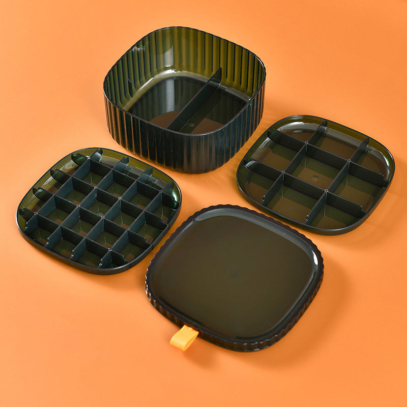 Opbergdoos voor sieraden met meerdere lagen