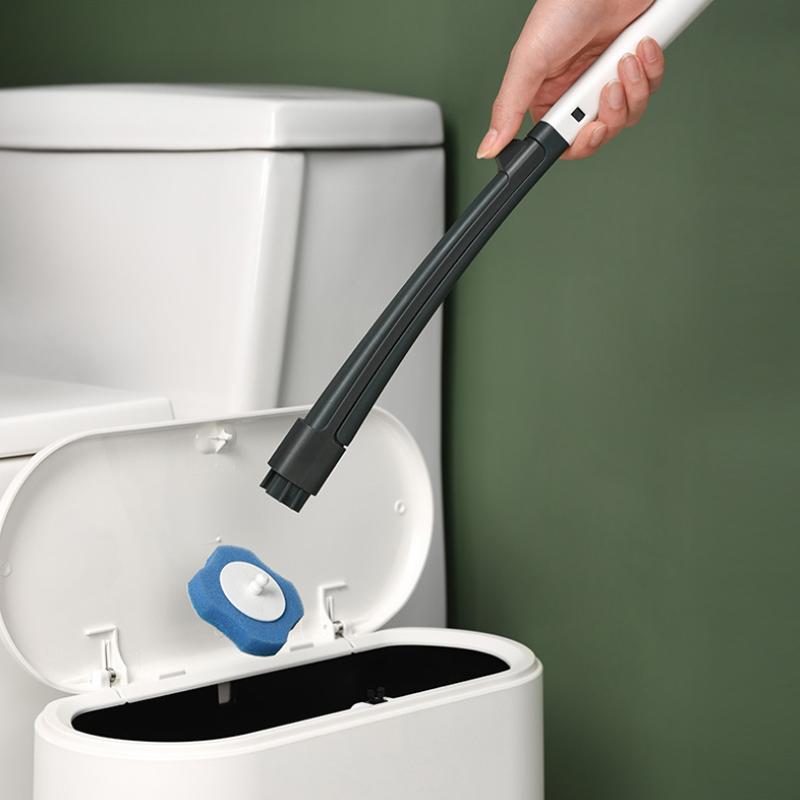 Vervangbare wegwerppad toiletwand