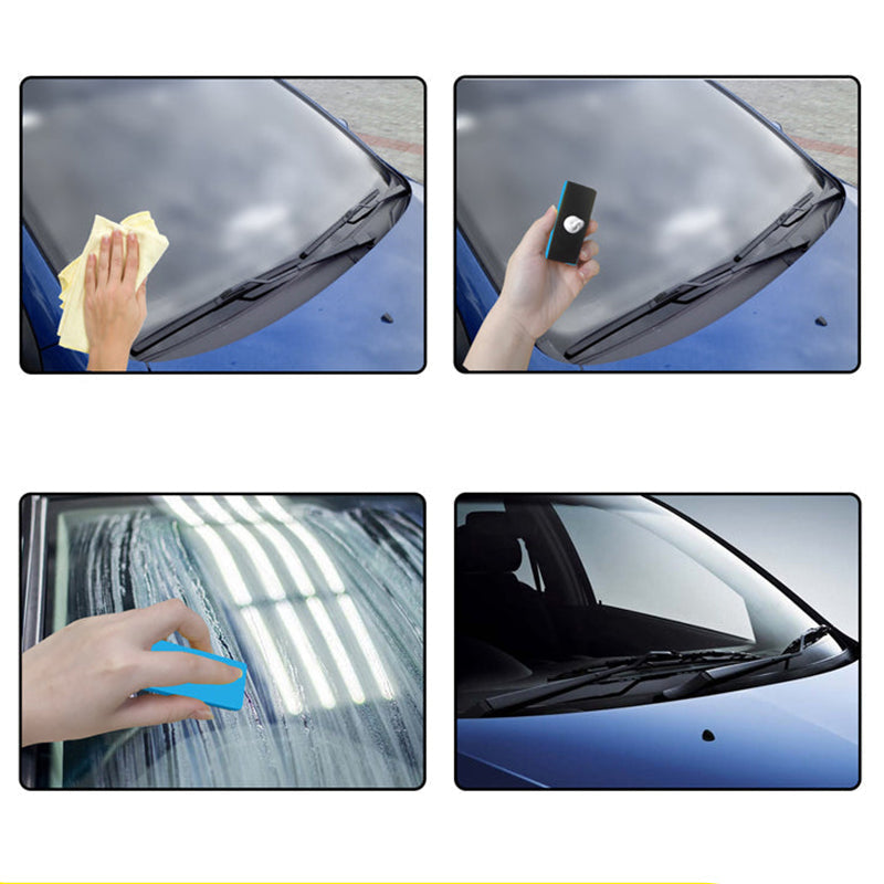 Auto glas olie film reiniger