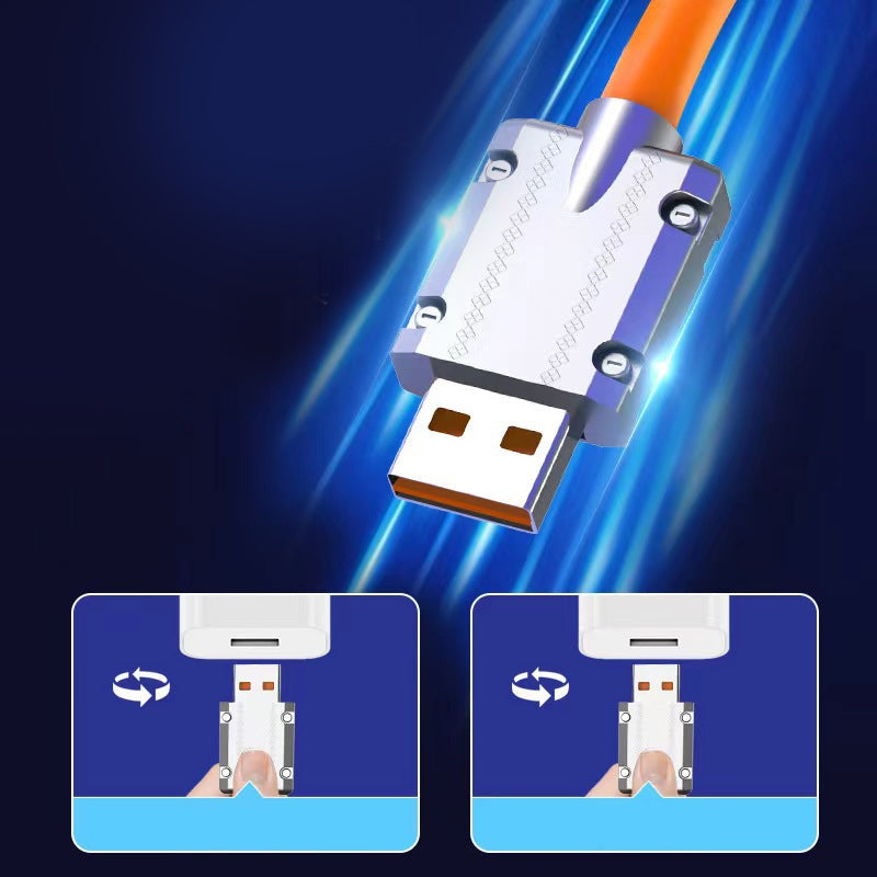 Roterende elleboogdatakabel