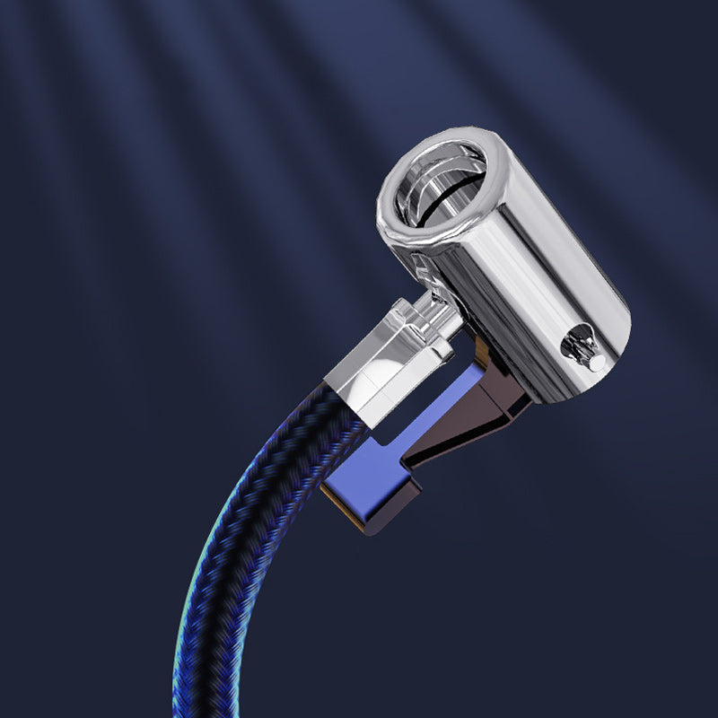 Draagbare luchtpomp met digitaal display