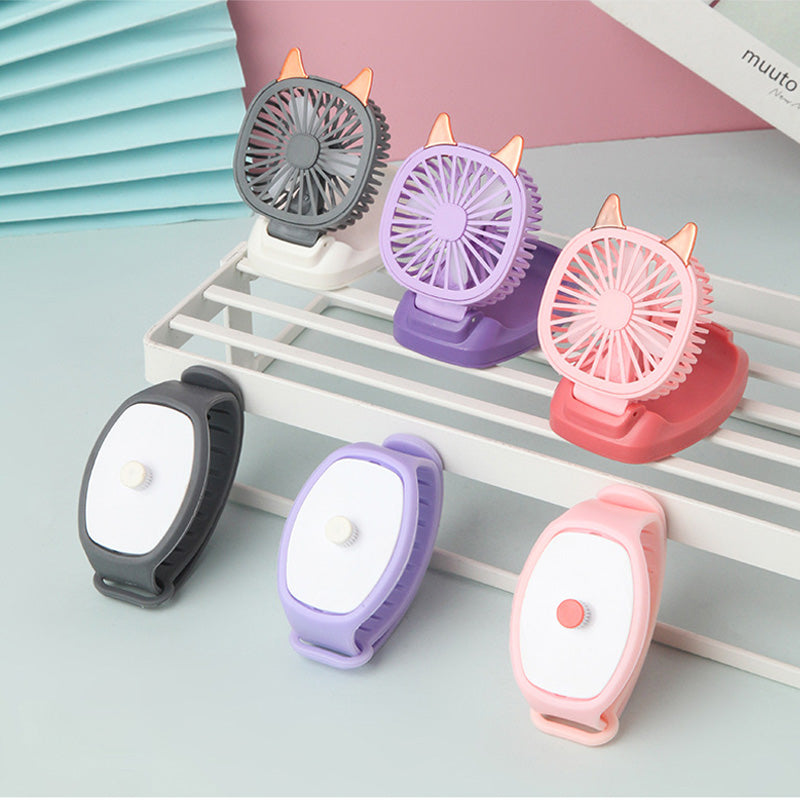 Draagbare pols horloge ventilator