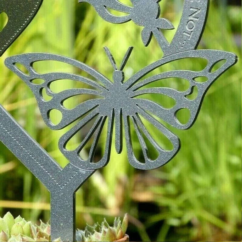 Vlinder Kaart Ornament