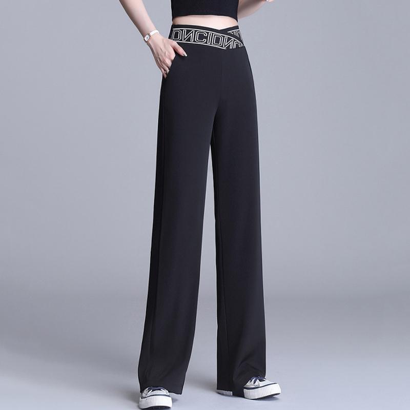 Pantalon met elastische tailleband
