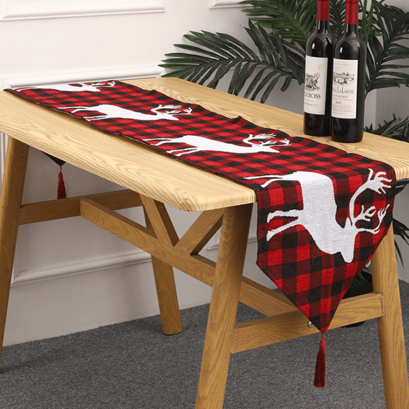 Kerstmis Handgemaakt Tafelkleed Decoratie