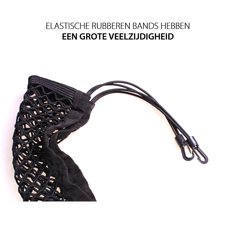 Opslagnetwerk van autostoel