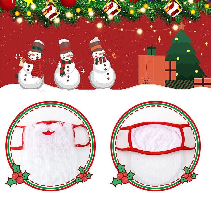 Gezichtsmasker van de Kerstman
