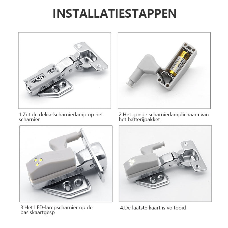 Slimme sensorkast LED-licht
