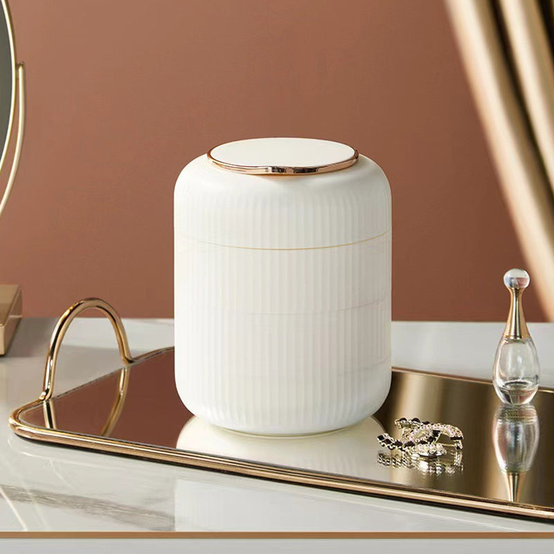 Meerlaagse roterende sieraden opbergdoos