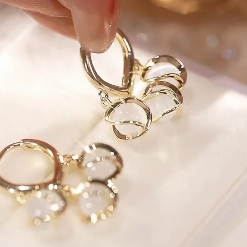 Producten Lelietje-van-dalen Opaal Oorbellen