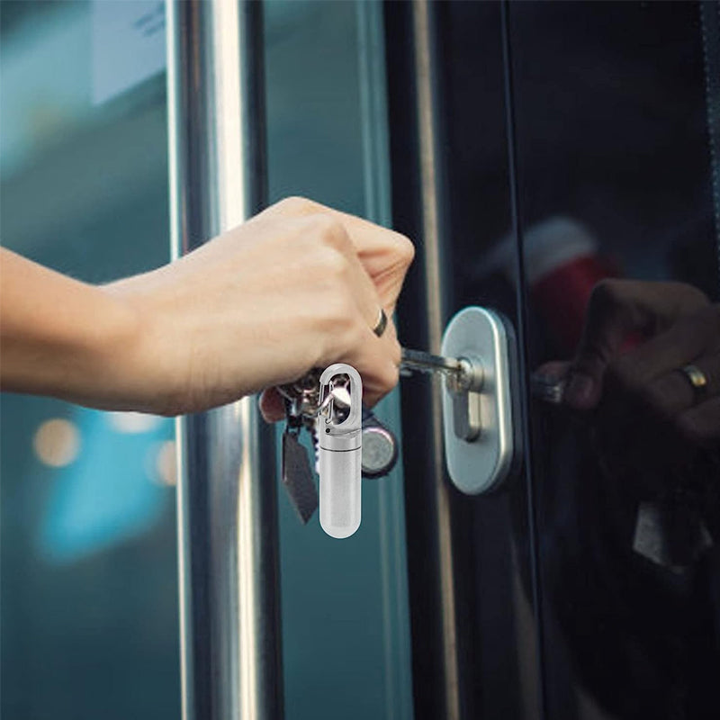 Pillendoosje van roestvrij staal