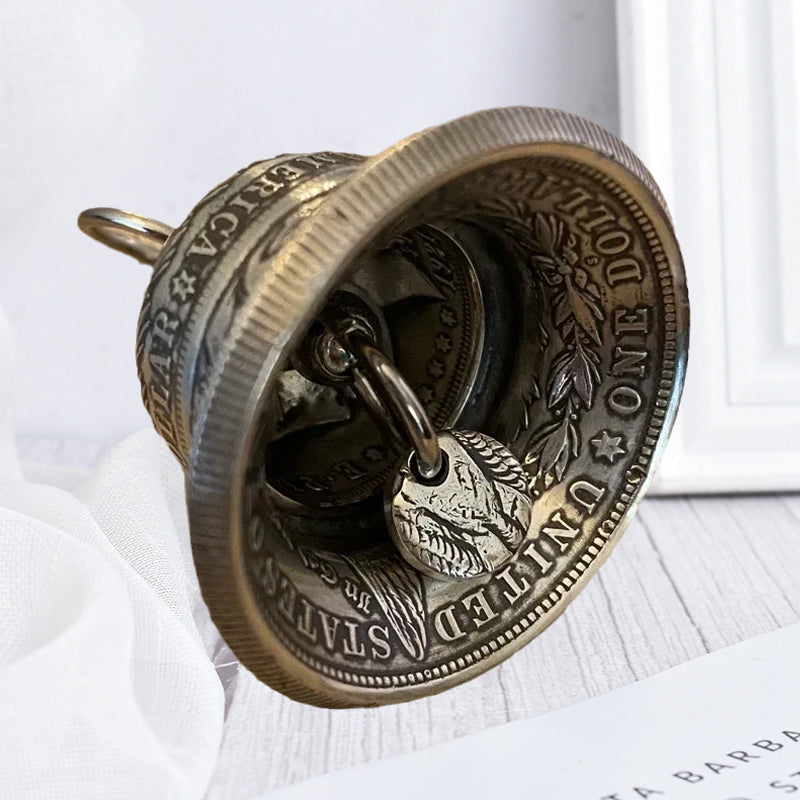 Morgan zilveren dollar bel