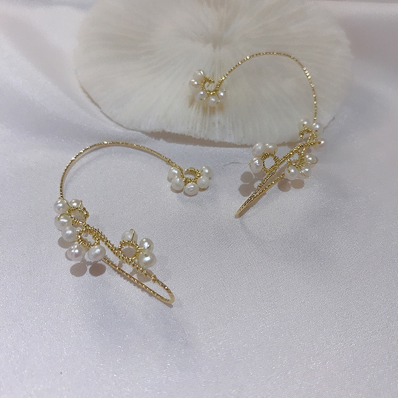 Vintage Parel Oorbellen