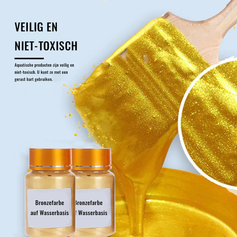 Bronzing verf op waterbasis