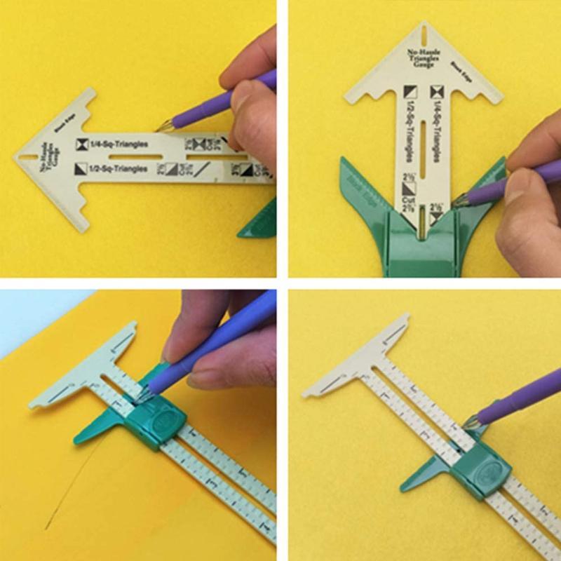 Vijf-in-een Patchwork Ruler Tailor Tool