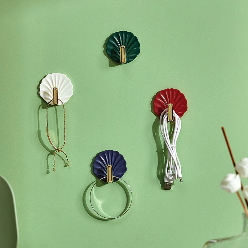 Lichte luxe schelpvormige haak