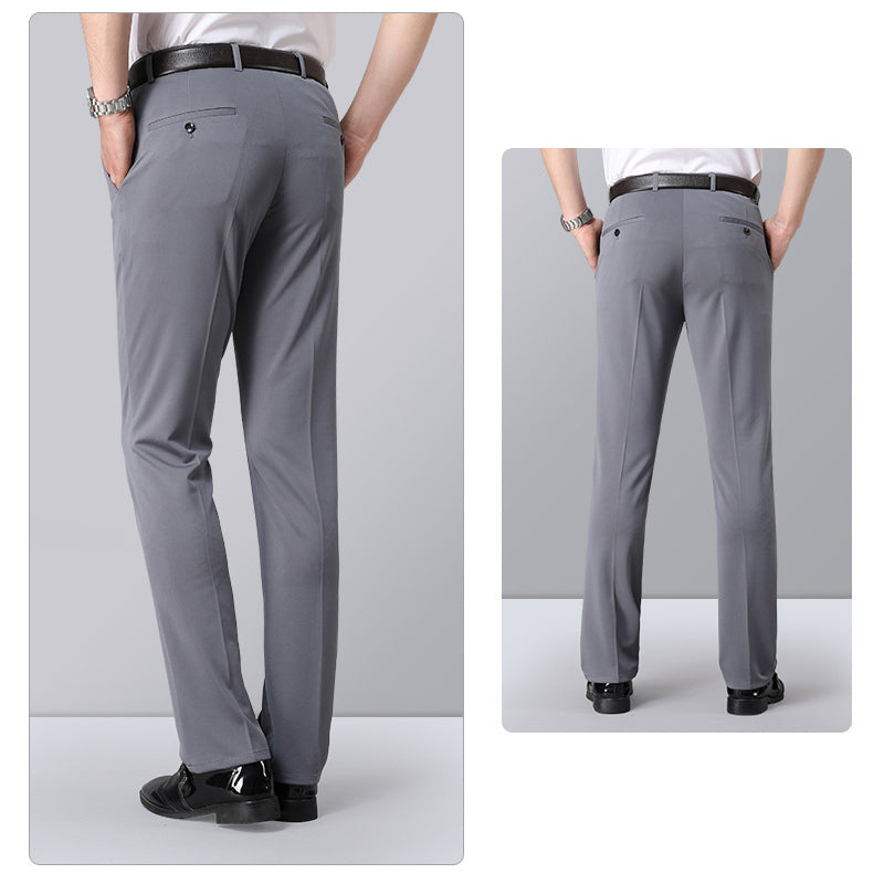 Klassieke herenbroek met hoge stretch