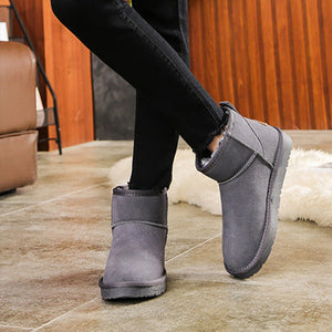 Korte Laarsjes met Dikke Warme Fleece