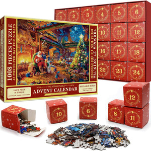 Kerstpuzzel-adventskalender