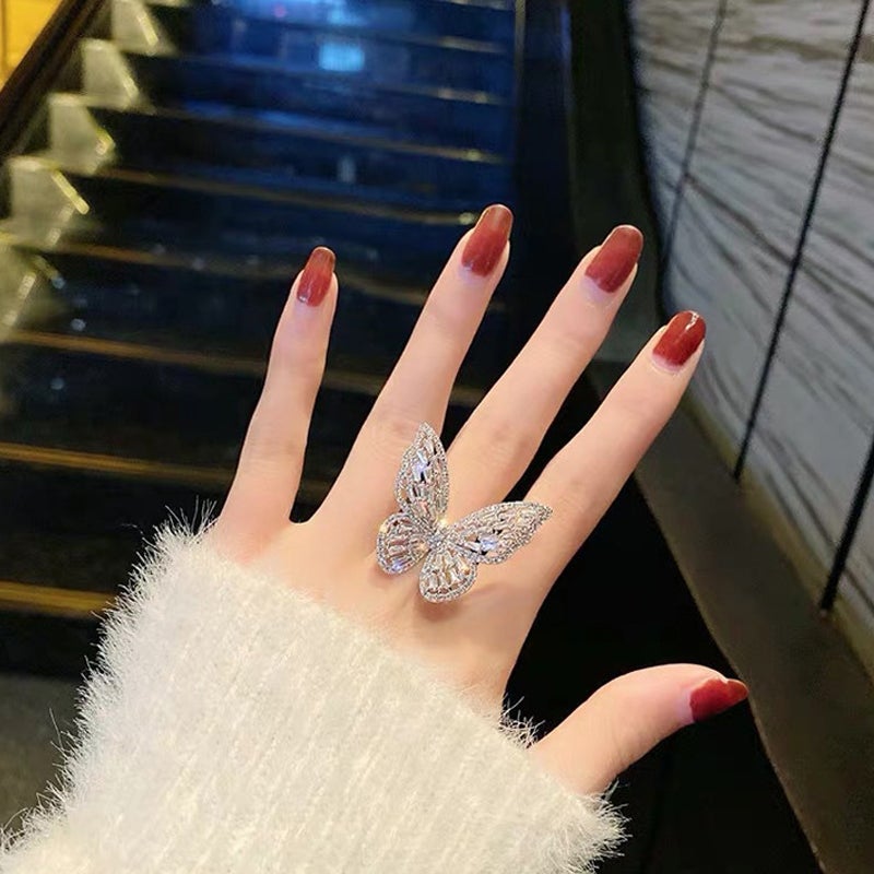 Women's Ziron Butterfly Ring
