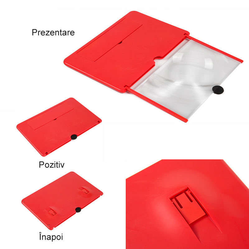 Uittrekbare telefoonschermversterker