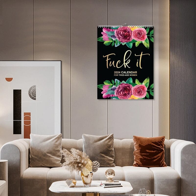 2024 Kalender voor moe