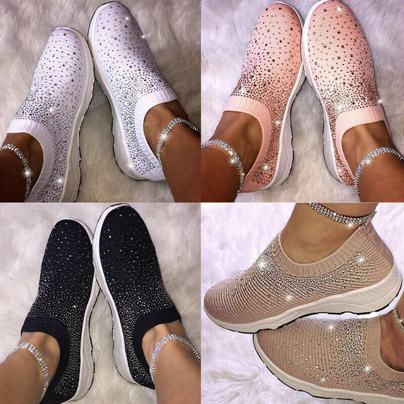 kristallen sneakers