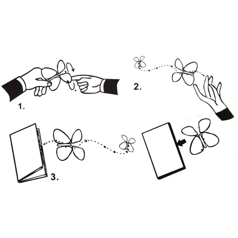 Grappige grap vliegende vleermuis