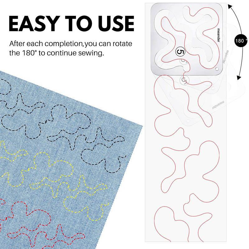 Binnenlandse acryl naailiniaal