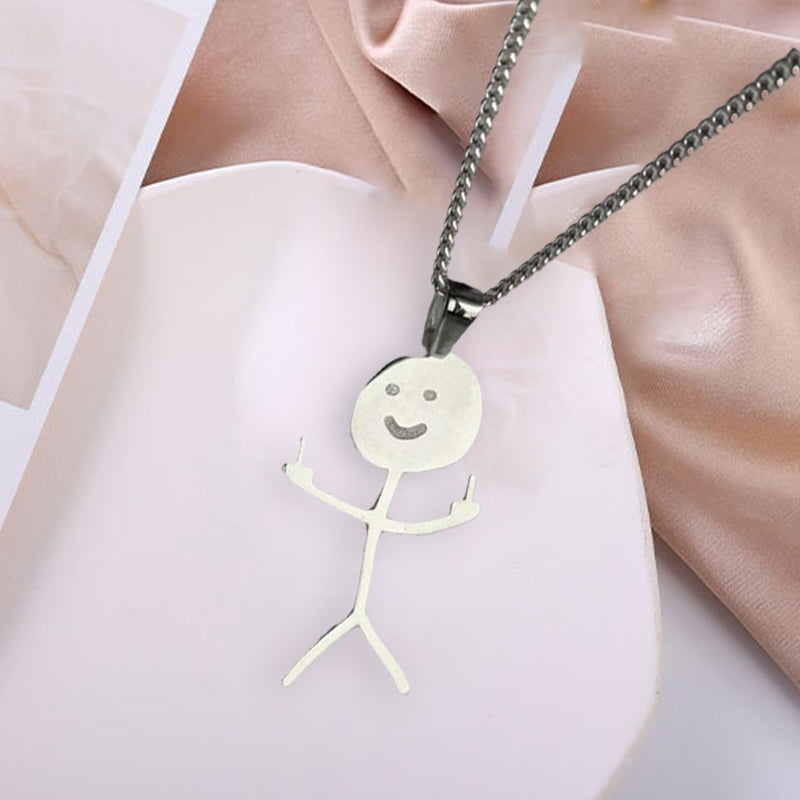 Grappige Krabbel Ketting