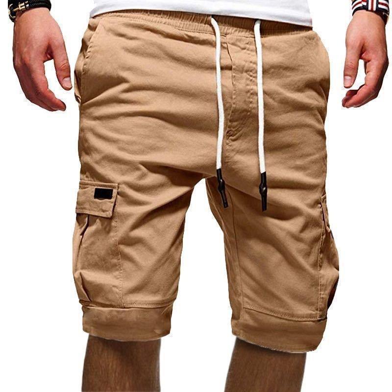Losse shorts voor heren met grote zakken