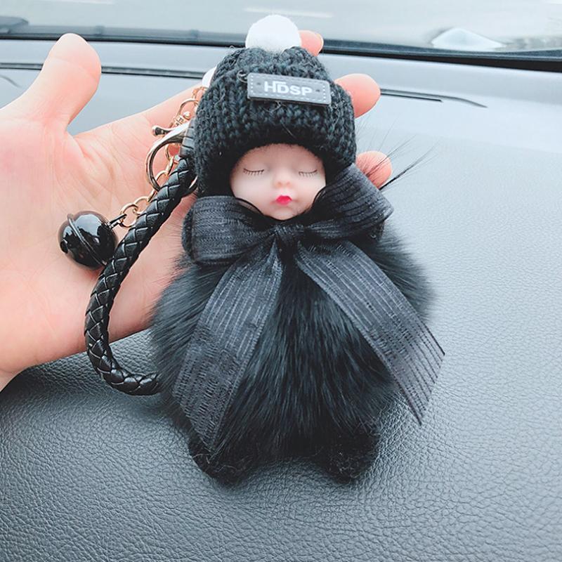 Leuke simulatie pluche scheel pop