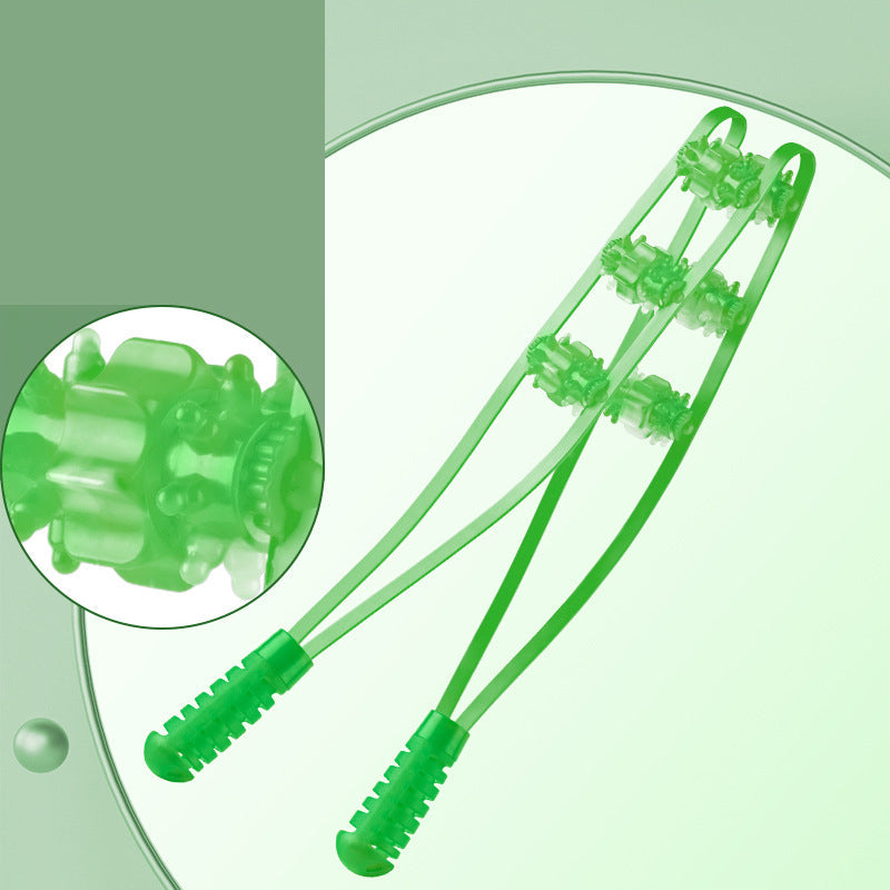 Draagbare handgemaakte rugmassage roltouw