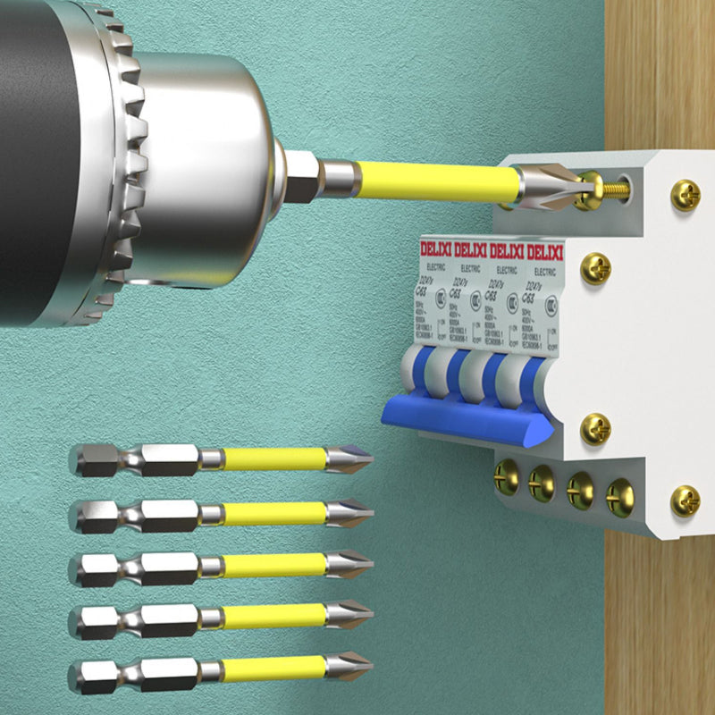 Kruis- en sleuf schroevendraaier bits voor elektriciens